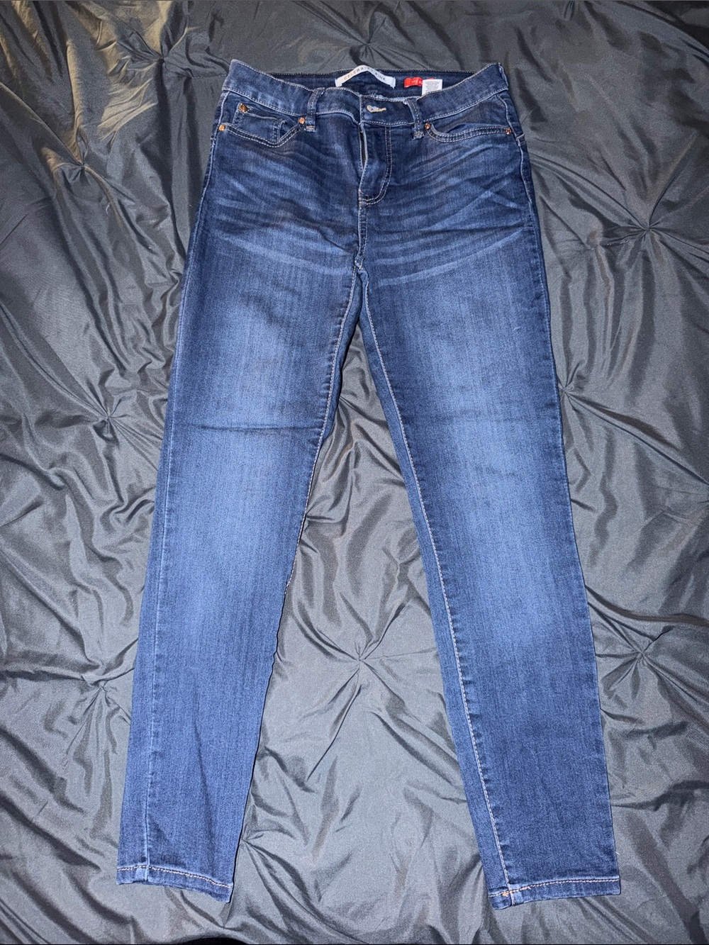 Celebrity Pink Dark Blue Skinny Jeans